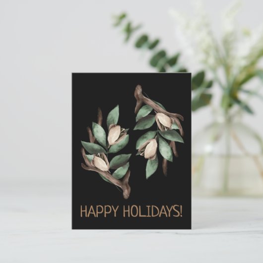 緑の枝はがき付きアントラー 案内ポストカード (スタンド正面)