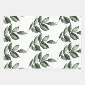 緑の枝巻き紙シート ラッピングペーパーシート (正面2)