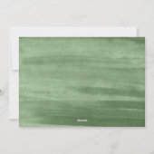 緑の枝4フォトコラージュ シーズンカード (裏面)