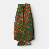 '緑の枠で囲まれた目'、スクラッチまたは赤いグリッド。 ボトルクーラー (裏面)