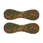 '緑の枠で囲まれた目'、スクラッチまたは赤いグリッド。 野球ボール (パネル)