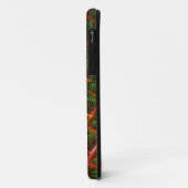 '緑の枠で囲まれた目'、スクラッチまたは赤いグリッド。 Case-Mate iPhoneケース (裏面/左)