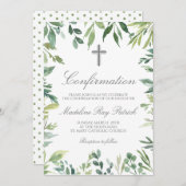 緑の枠の確認 招待状 (正面/裏面)