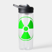 緑の核放射線シンボル ウォーターボトル (右面)