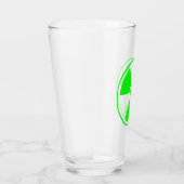 緑の核放射線シンボル タンブラーグラス (右)