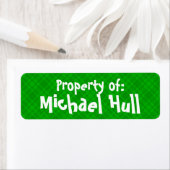 緑の格子状「プロパティ：」ラベル ラベル (インサイチュ)