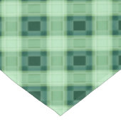 緑の格子縞 テーブルクロス (アングル)