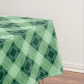 緑の格子縞 テーブルクロス (インサイチュ)