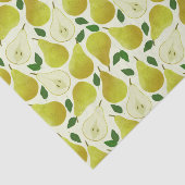 緑の梨のパターン 薄葉紙 (詳細)