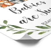 緑の森のベビーは甘い楽しみ ポスター (角)