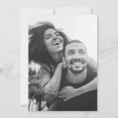 緑の森の中で素朴す結婚 セーブザデート (裏面)