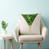 緑の森の中に隠されたウィリアム・モリス クッション (椅子)