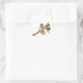 緑の森の妖精3D – 横座り スクエアシール (バッグ)