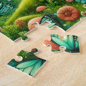 緑の森の妖精 ジグソーパズル (側面)