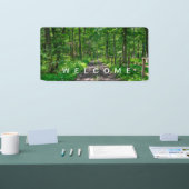 緑の森の小道 横断幕 (トレードショー)