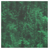 緑の森の木の繰り返しパターン ファブリック (見本)