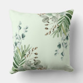 緑の森の森の森の動物子供部屋 クッション (裏面)