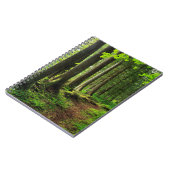 緑の森の歩道 ノートブック (左側)