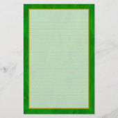 緑の森の素晴らし文房具 便箋 (正面)