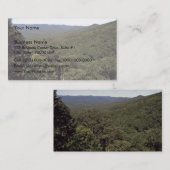 緑の森の谷 名刺 (正面/裏面)