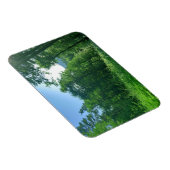 緑の森の風景写真 マグネット (右側)