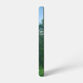 緑の森の風景写真 SAMSUNG GALAXYケース (左側面)