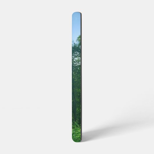 緑の森の風景写真 SAMSUNG GALAXYケース (左側面)