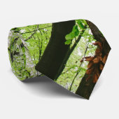 緑の森林写真撮影、自然の景色 ネクタイ (ロール)