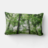 緑の森林Lumbarの装飾用クッション ランバークッション (裏面)