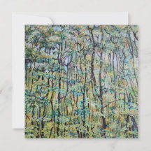 緑の森絵を描の