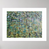 緑の森絵を描の ポスター (正面)