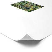 緑の森絵を描の ポスター (角)