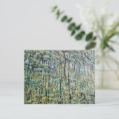 緑の森絵を描の ポストカード (スタンド正面)