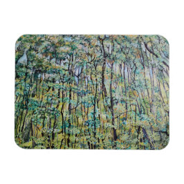 緑の森絵を描の マグネット