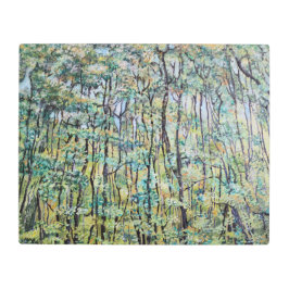 緑の森絵を描の メタルプリント