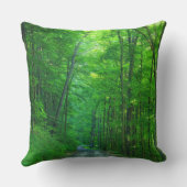 緑の森 クッション (裏面)