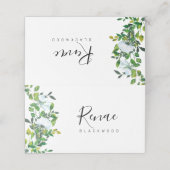 緑の森 プレイスカード (外部開封)