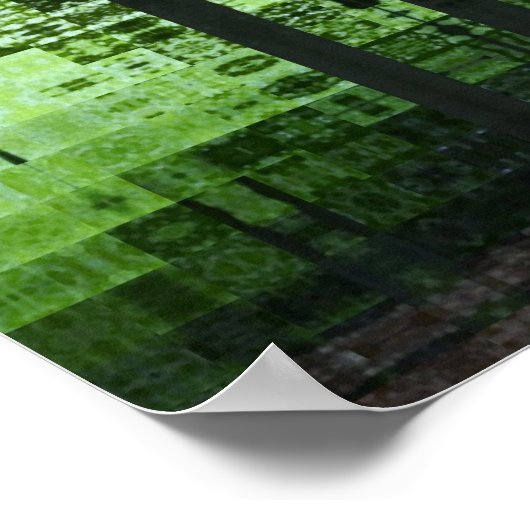 緑の森 ポスター (角)