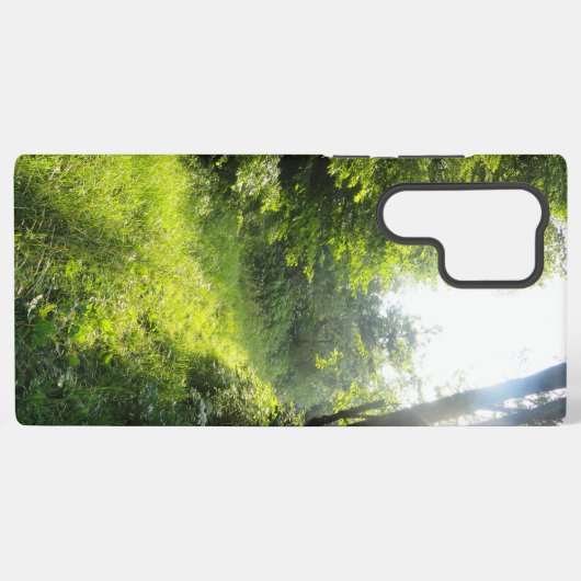 緑の森 SAMSUNG GALAXYケース (裏面横)