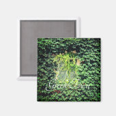 緑の植物の窓ケースメイトiPhoneケースクラ マグネット (正面/裏面)