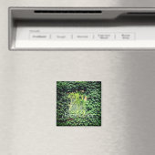 緑の植物の窓ケースメイトiPhoneケースクラ マグネット (インサイチュ (食洗機))