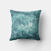 緑の植物の自然写真 クッション (裏面)