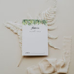 緑の植物の葉の書道結婚の アドバイスカード<br><div class="desc">この緑の植物性の葉の書道結婚のアドバイスカードは、にシンプル最適結婚である。この美しい水色のデザインは、植物性の緑の葉を特徴としている。これらのカードはs、結婚ブライダルシャワー、ベビーシャワー、卒業式パーティーなどに最適だ。新郎新婦の名前、両親または卒業生の名前でカードをパーソナライズ。</div>
