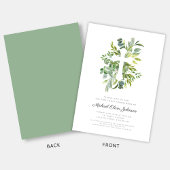 緑の植物学が宗教の最初の聖餐式を横断 招待状