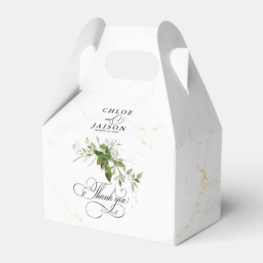 緑の植物学水彩書結婚道 フェイバーボックス (裏面サイド)