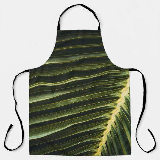 緑の植物 エプロン (正面)