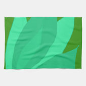 緑の植物 キッチンタオル (横)