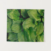 緑の植物 タペストリー (正面(横))
