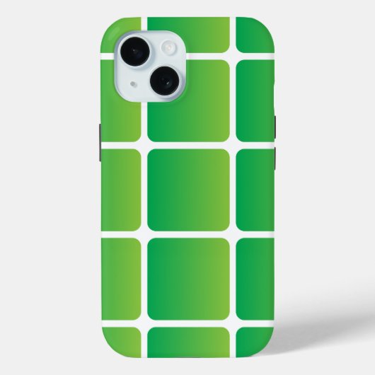 緑の正方形 Case-Mate iPhoneケース (裏面)