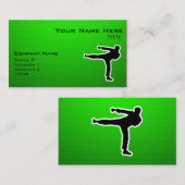 緑の武道 名刺 (正面/裏面)